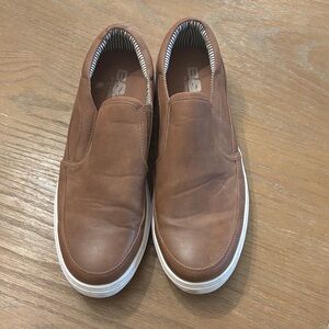 Casual Brown Slip-On Loafers for Men
